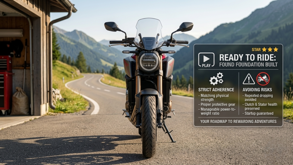 how long can a motorcycle sit without starting