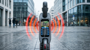 Why does my electric scooter beep