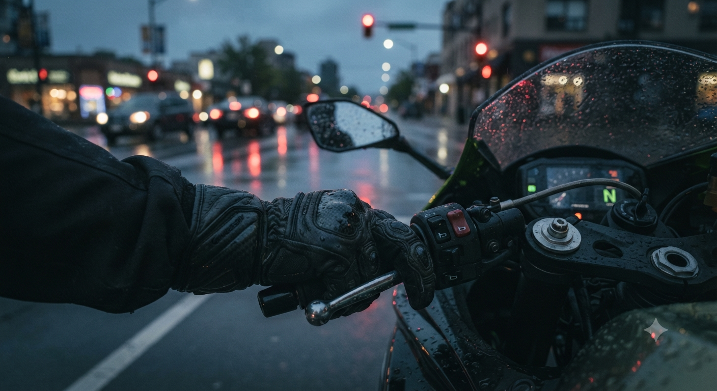 Motorcycle stalling at stoplights